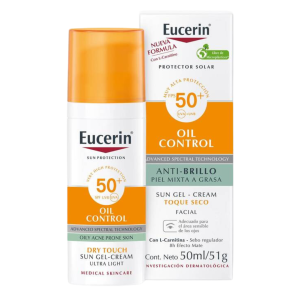 EUCERIN OIL CONTROL GELCREAM TOQUE SECO FACIAL 50ML 50 SPF