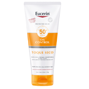 EUCERIN SUN GEL TOQUE SECO SPF 50 200ML CORPORAL NUEVO