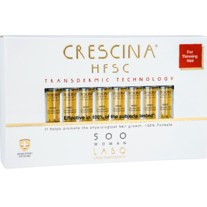 CRESCINA TRANSDERMIC RE-GROWTH WOMAN 500 X 20AMPOLLAS 3.5ML