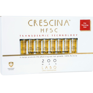 CRESCINA TRANSDERMIC RE-GROWTH MEN 200 X 20AMPOLLAS 3.5ML