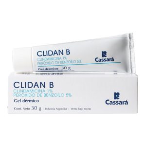 CLIDAN B GEL DERMICO 30G CLINDAMICINA 1%PEROXIDO BENZOILO 5%