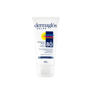 DERMAGLOS PROTECTOR SOLAR FACIAL EXTREMAD SENSIBLE FPS80+ 90