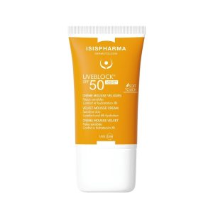 ISISPHARMA UVEBLOCK SPF50 VELVET MOUSSE CREAM 40ML